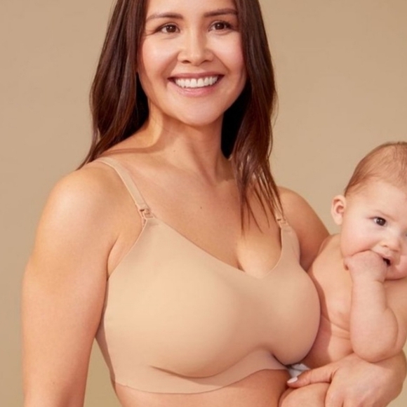 Knix Nude Leakproof Nursing Bra 3 - Picture 1 of 6